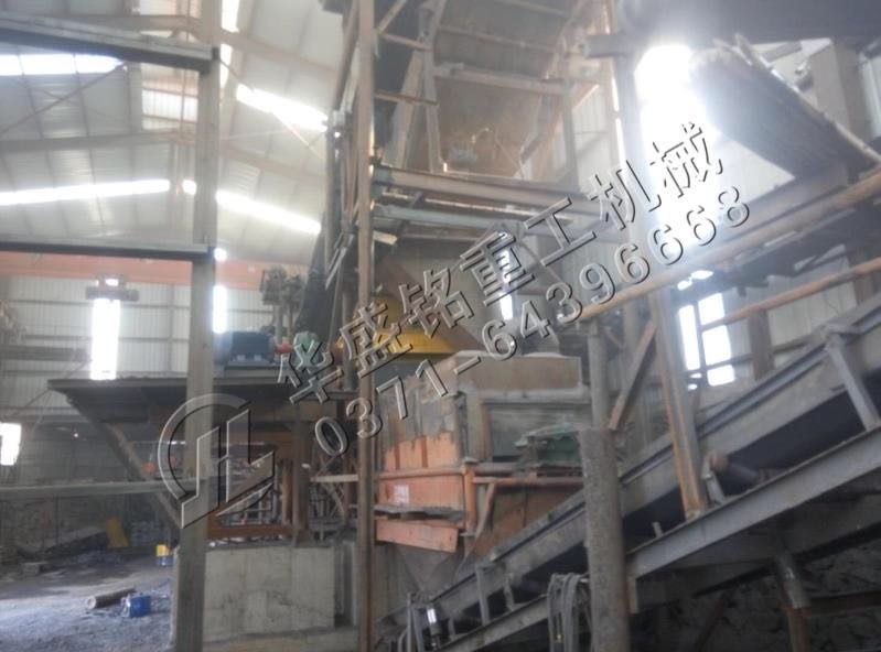 鋼渣破碎機現(xiàn)場